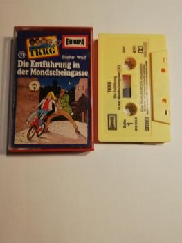 TKKG Folge 31 Die Entführung in der Mondscheingasse Gelb 515810.9 Europa(Kleines Fenster)